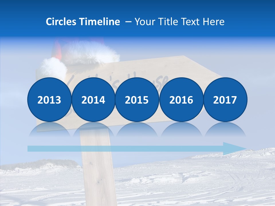 Uniform Blue Text PowerPoint Template