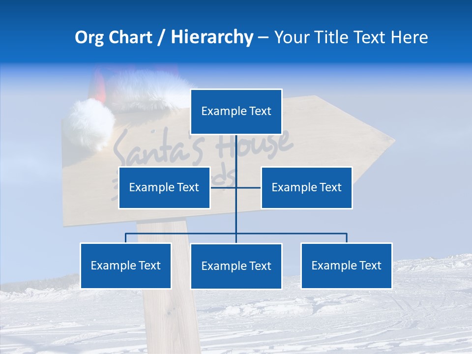 Uniform Blue Text PowerPoint Template