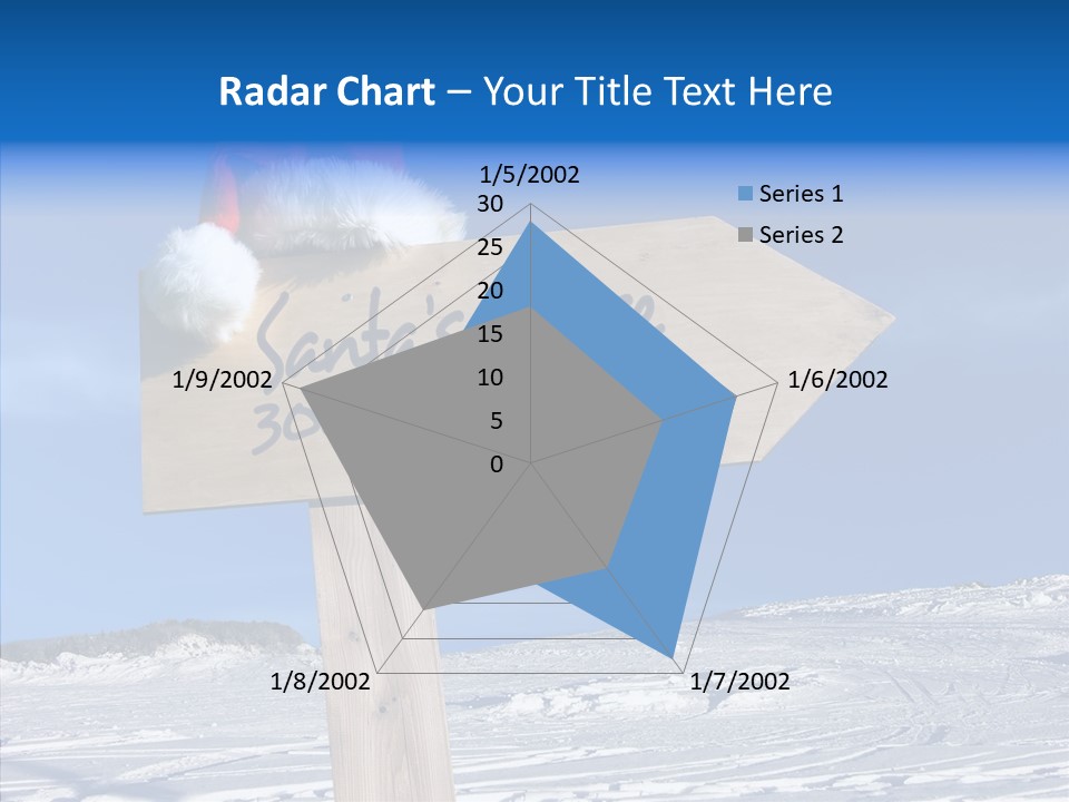 Uniform Blue Text PowerPoint Template