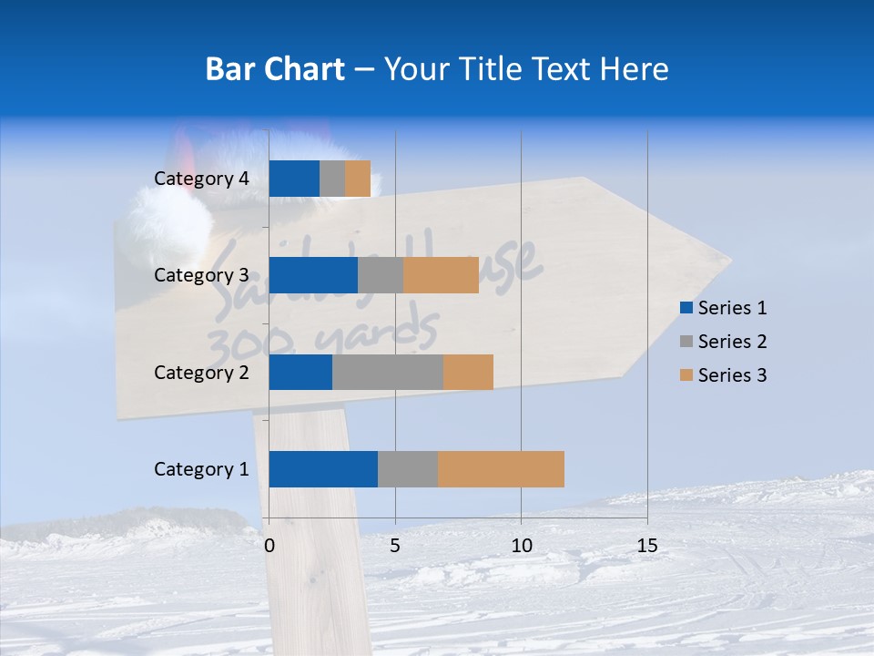 Uniform Blue Text PowerPoint Template