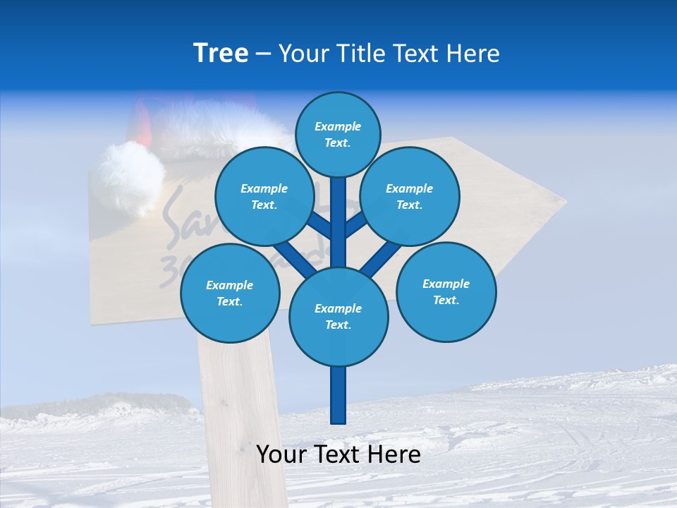 Uniform Blue Text PowerPoint Template