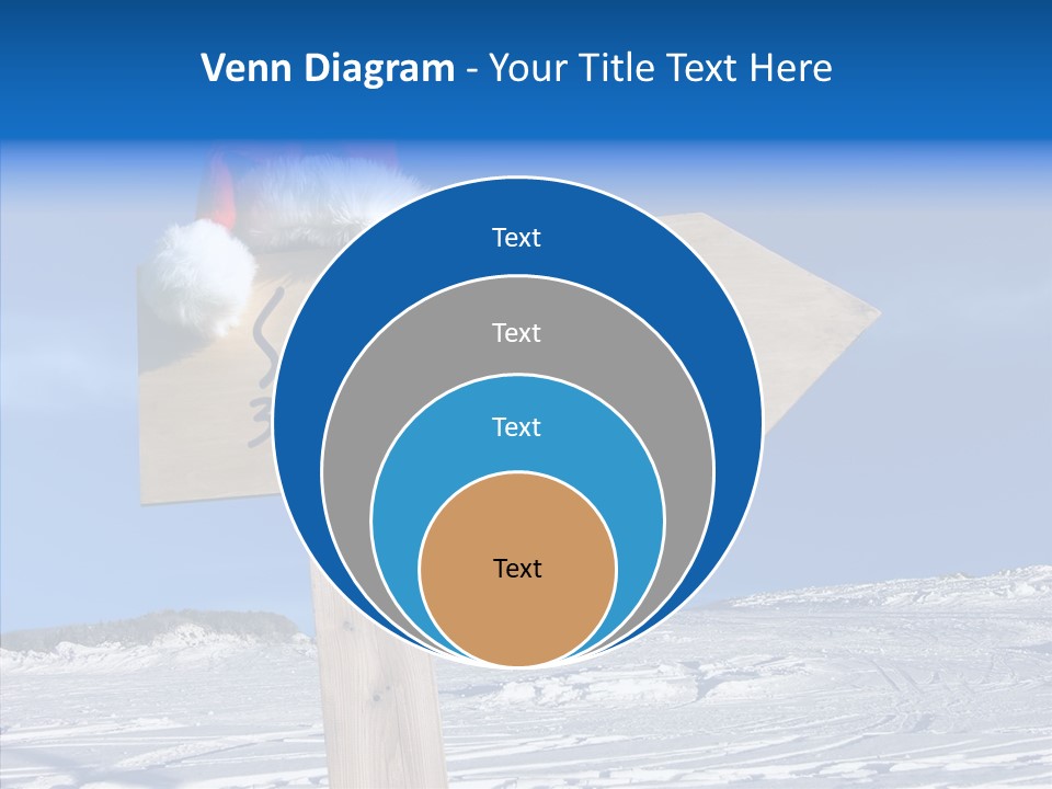 Uniform Blue Text PowerPoint Template