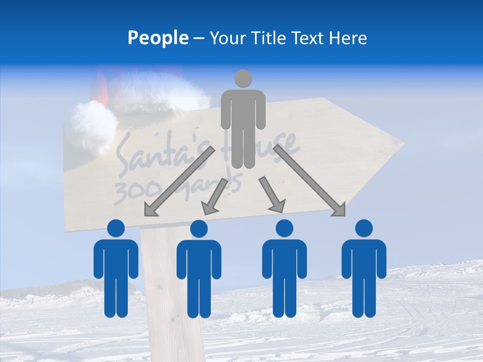 Uniform Blue Text PowerPoint Template