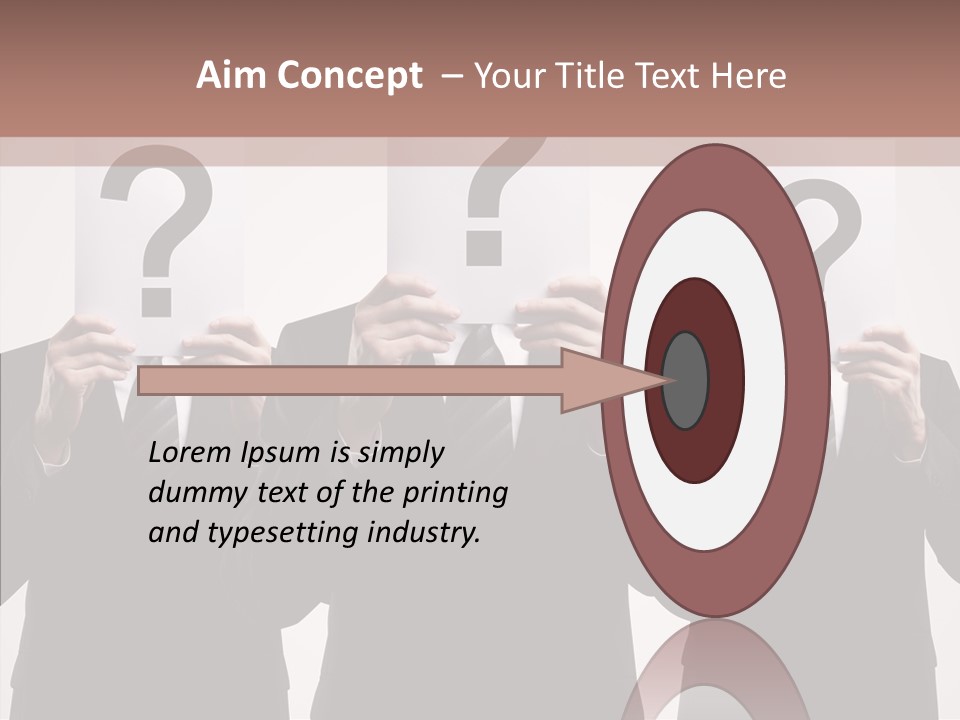 Bankruptcy Business Incognito PowerPoint Template