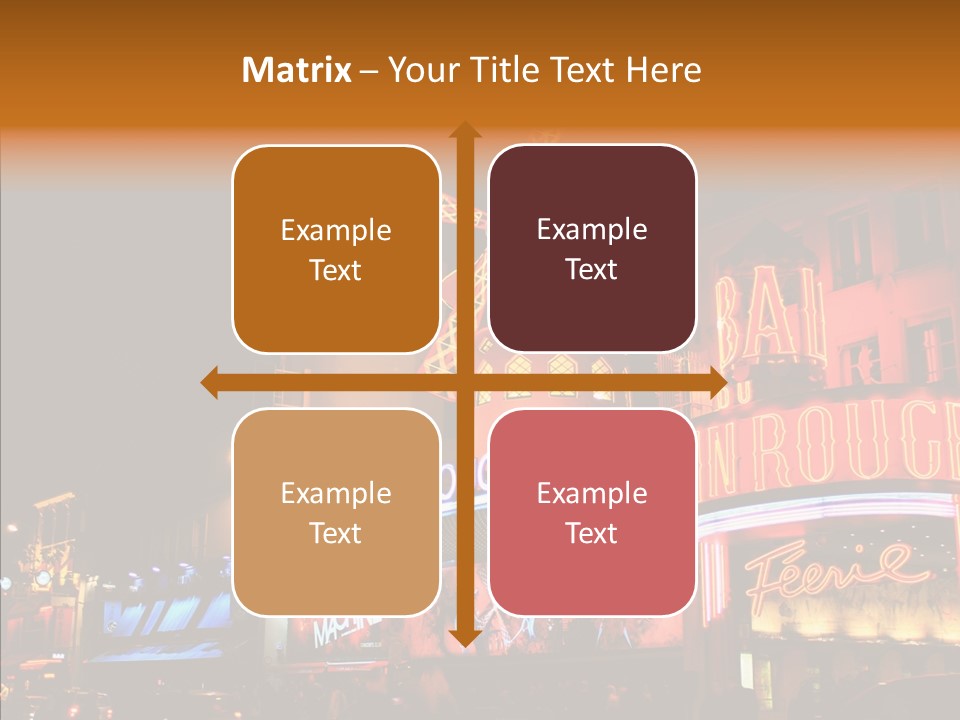 Singer Bar Amusement PowerPoint Template
