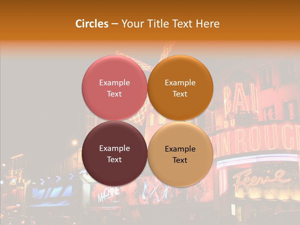 Singer Bar Amusement PowerPoint Template