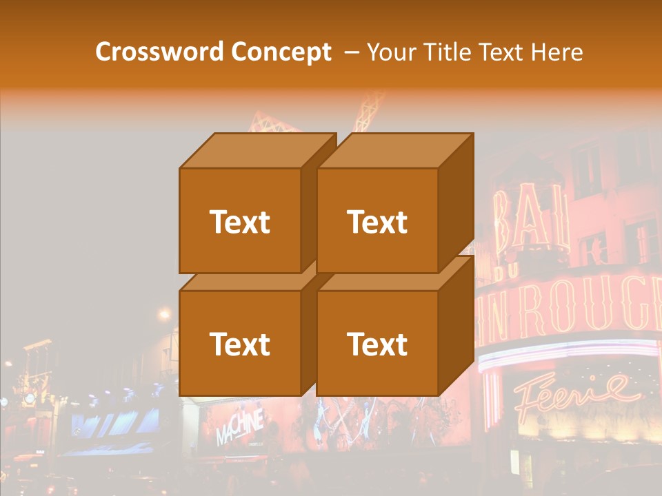 Singer Bar Amusement PowerPoint Template