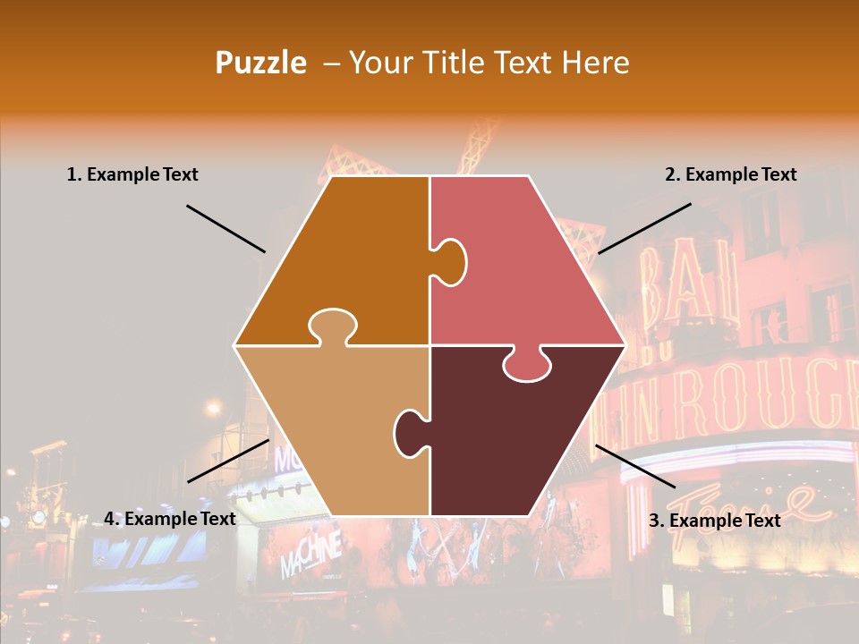 Singer Bar Amusement PowerPoint Template
