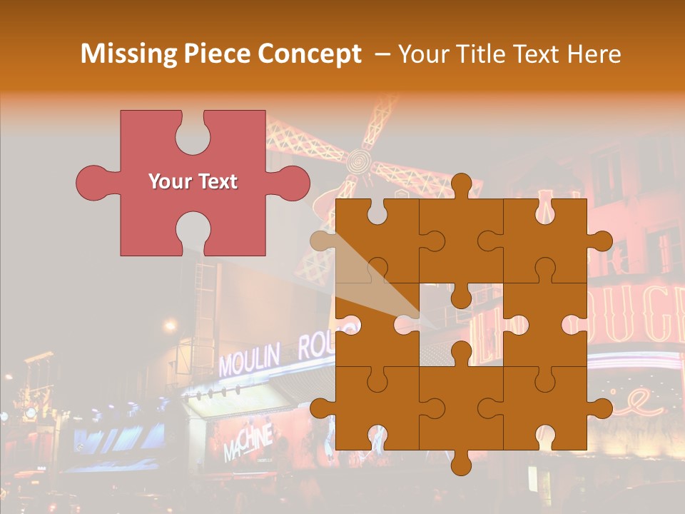Singer Bar Amusement PowerPoint Template