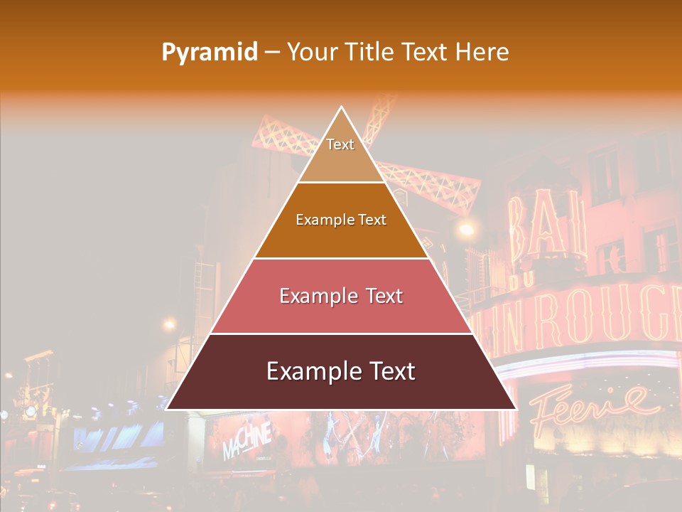 Singer Bar Amusement PowerPoint Template