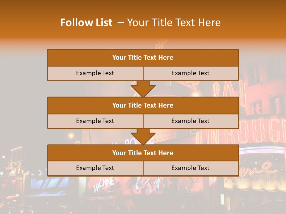 Singer Bar Amusement PowerPoint Template