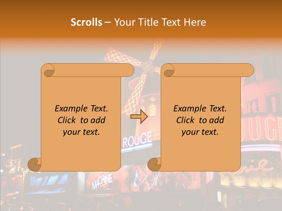 Singer Bar Amusement PowerPoint Template