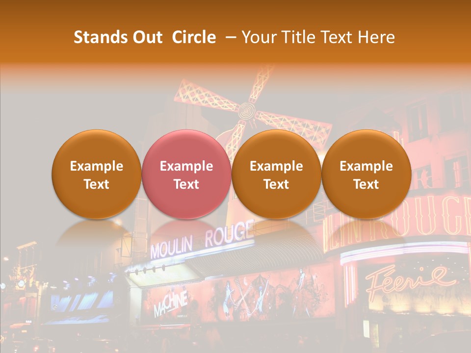 Singer Bar Amusement PowerPoint Template