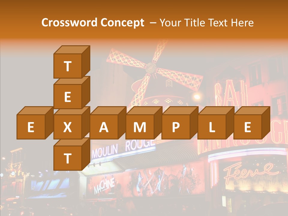 Singer Bar Amusement PowerPoint Template