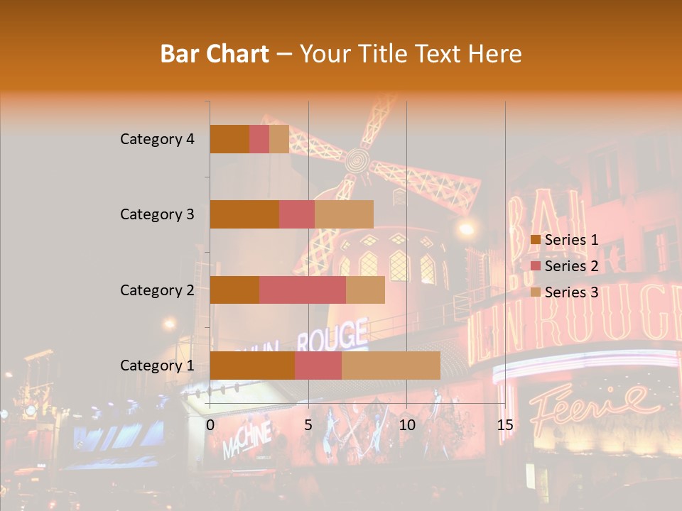 Singer Bar Amusement PowerPoint Template