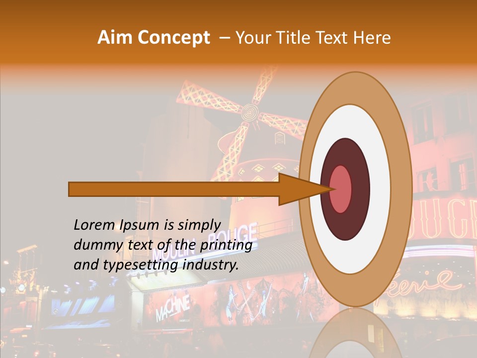 Singer Bar Amusement PowerPoint Template