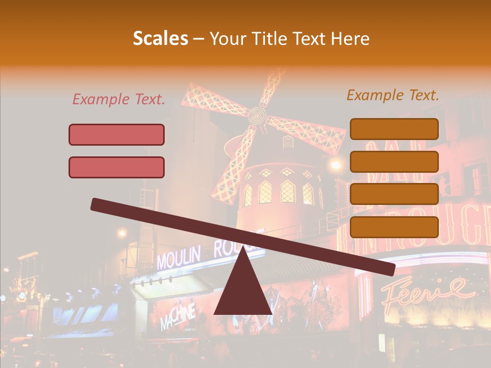 Singer Bar Amusement PowerPoint Template