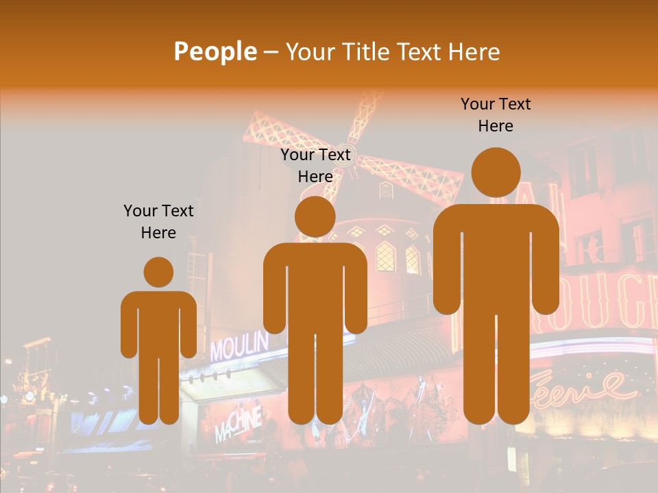 Singer Bar Amusement PowerPoint Template