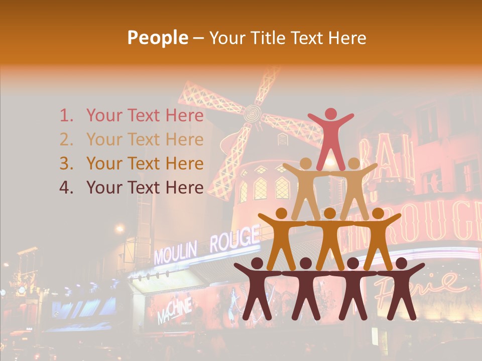 Singer Bar Amusement PowerPoint Template