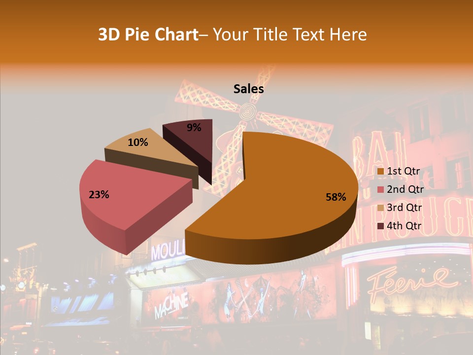 Singer Bar Amusement PowerPoint Template