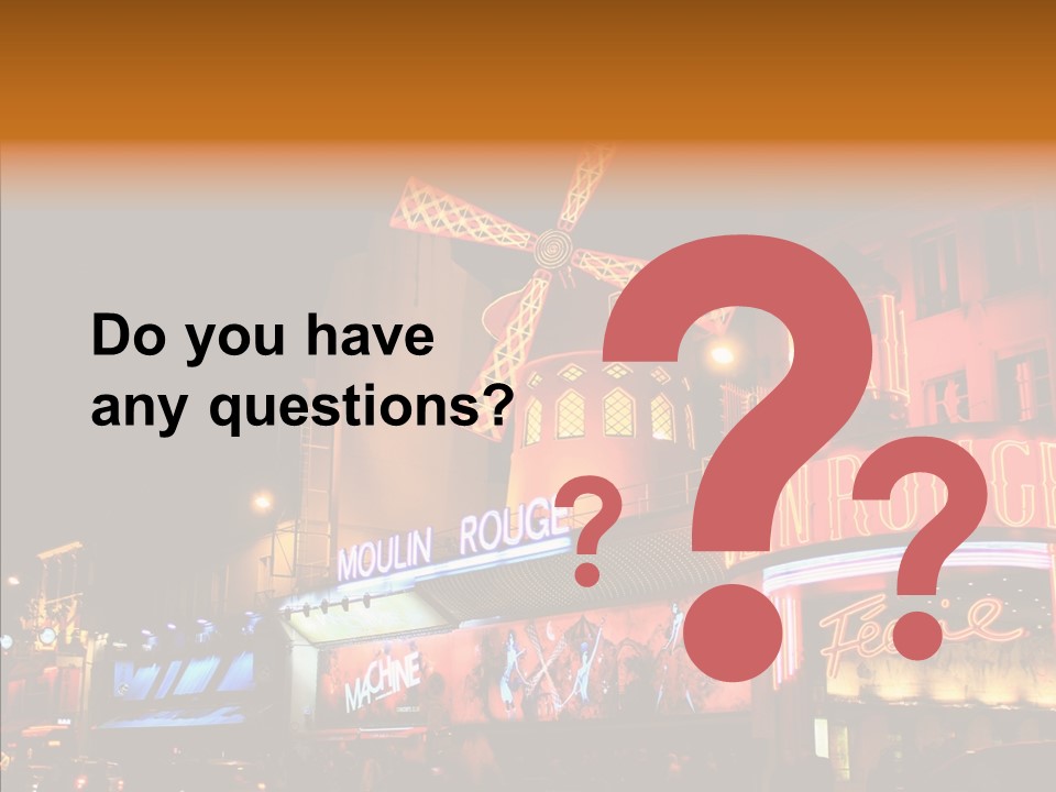 Singer Bar Amusement PowerPoint Template