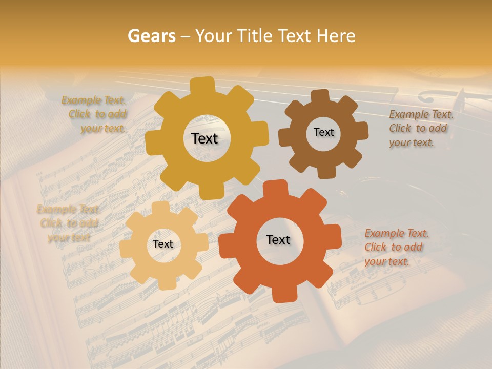 Writing Teamwork Bu Ine PowerPoint Template