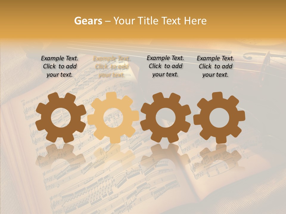 Writing Teamwork Bu Ine PowerPoint Template