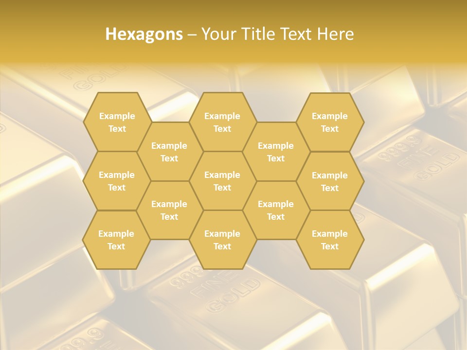 Fortune Financial Golden PowerPoint Template