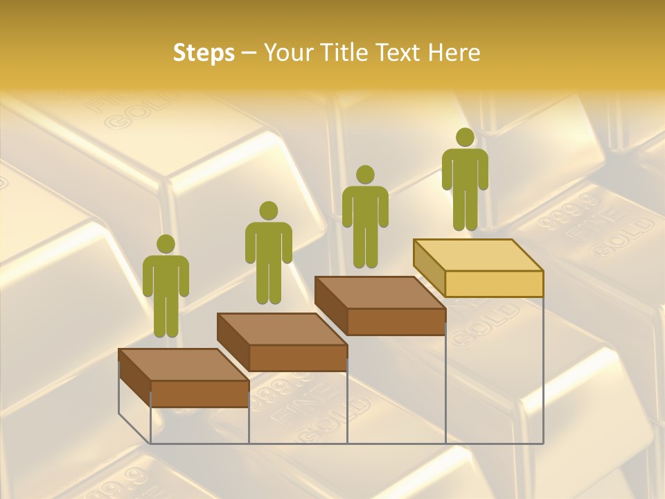 Fortune Financial Golden PowerPoint Template