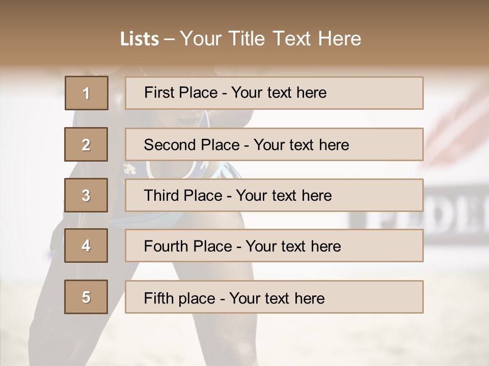 Outdoor Ptt Phuket PowerPoint Template