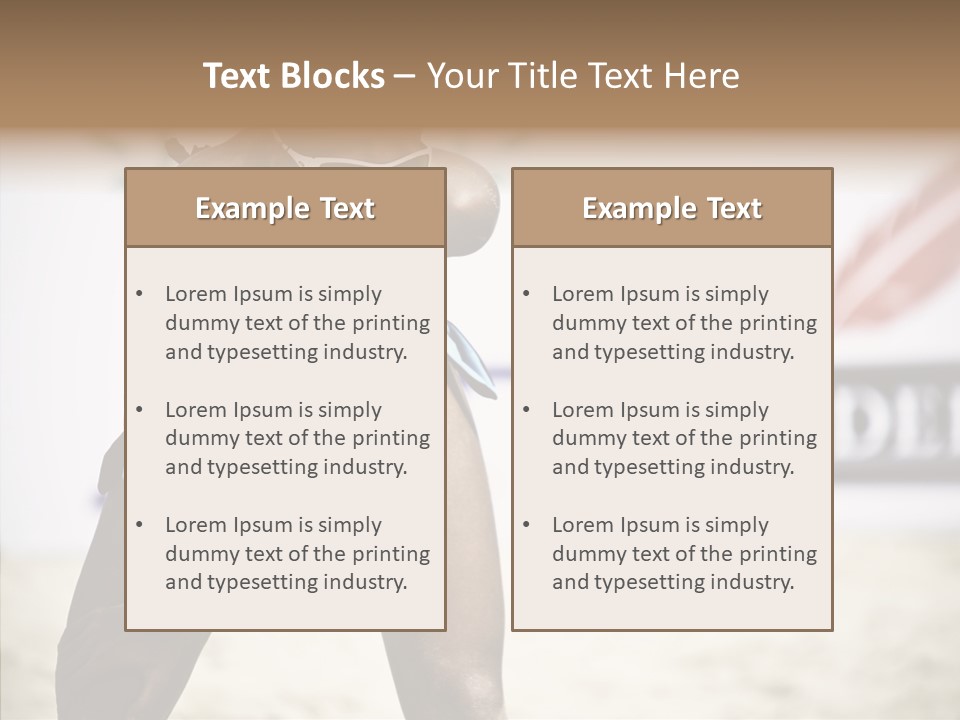 Outdoor Ptt Phuket PowerPoint Template