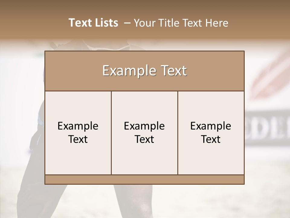 Outdoor Ptt Phuket PowerPoint Template