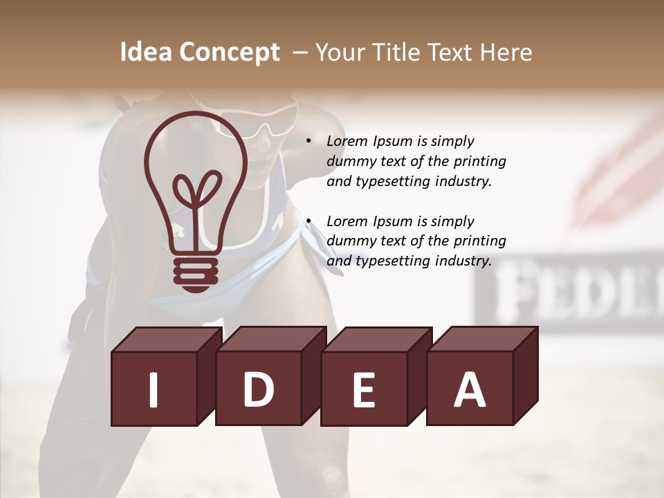 Outdoor Ptt Phuket PowerPoint Template