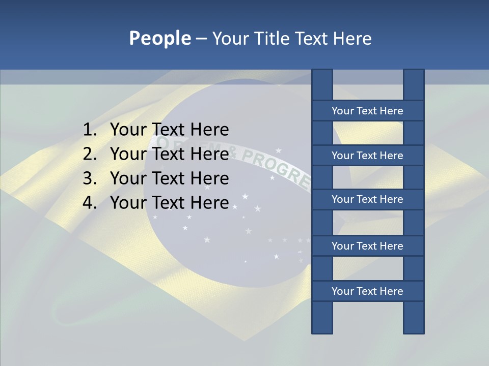 Chair Per On People PowerPoint Template