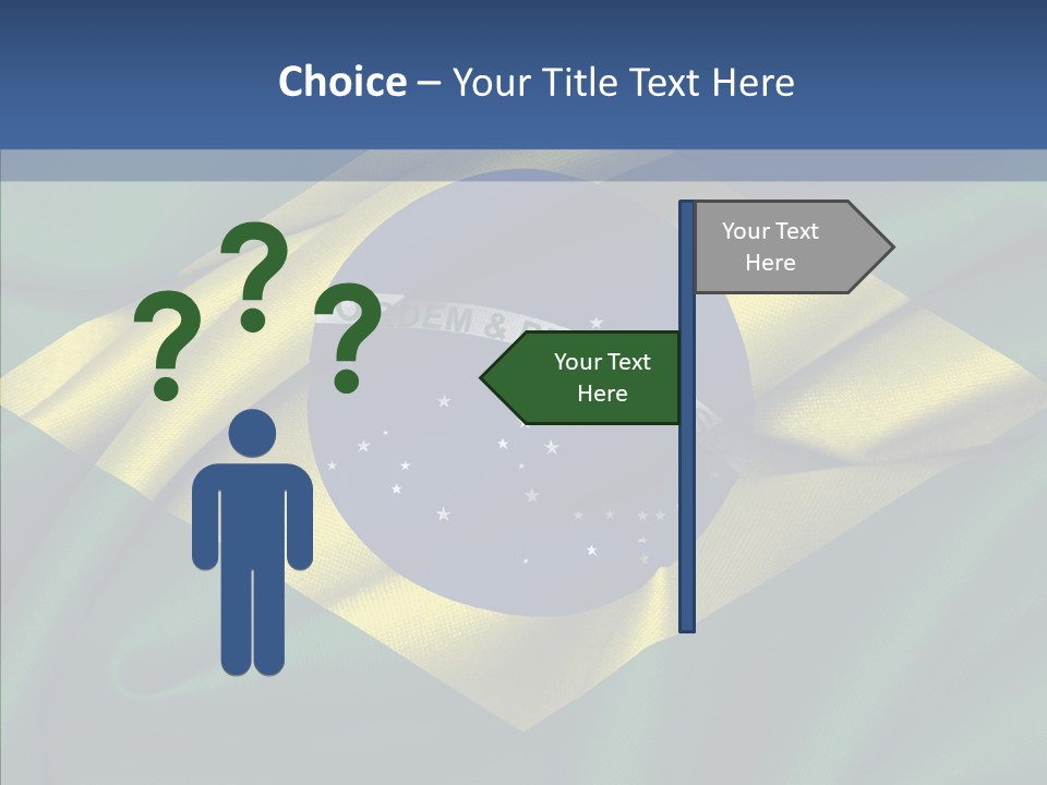 Chair Per On People PowerPoint Template