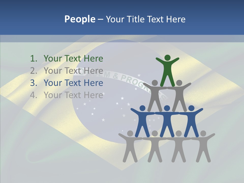 Chair Per On People PowerPoint Template