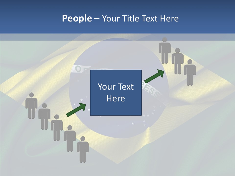 Chair Per On People PowerPoint Template