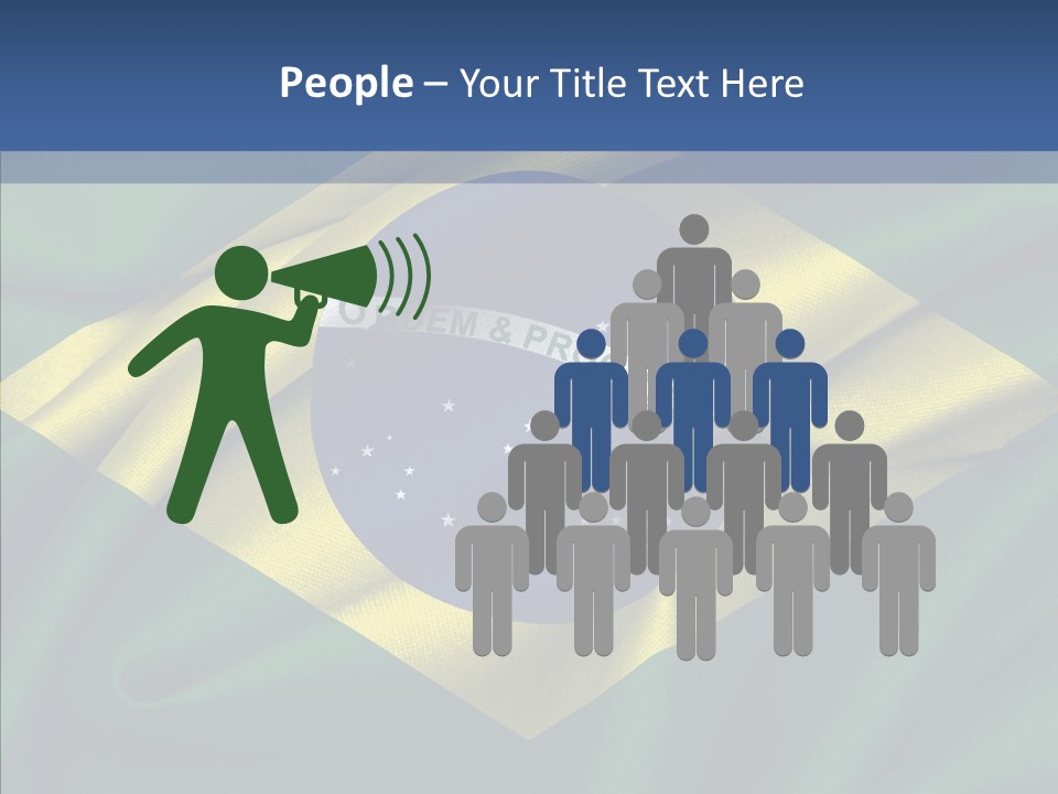 Chair Per On People PowerPoint Template