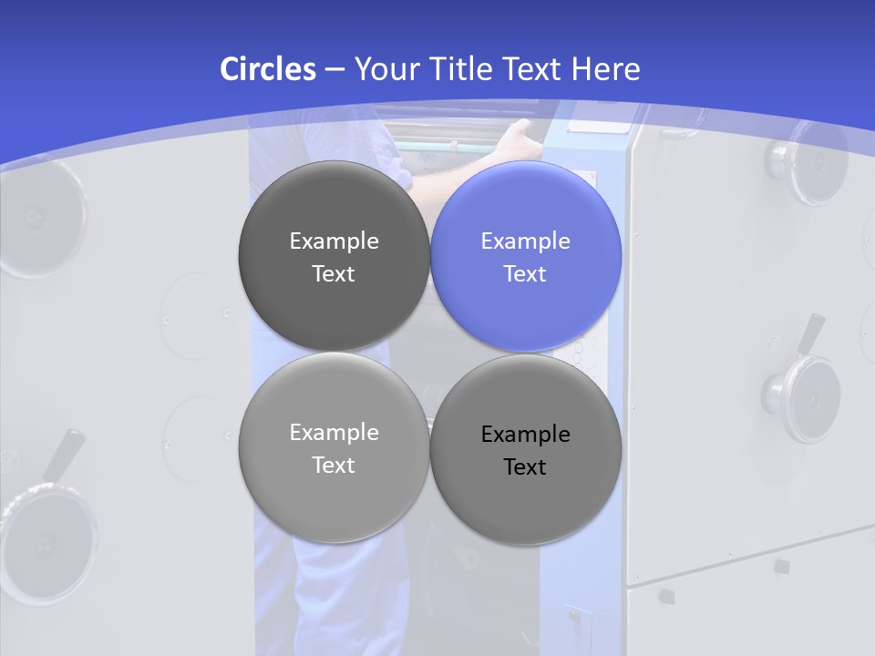 Cartridge Printout Press PowerPoint Template