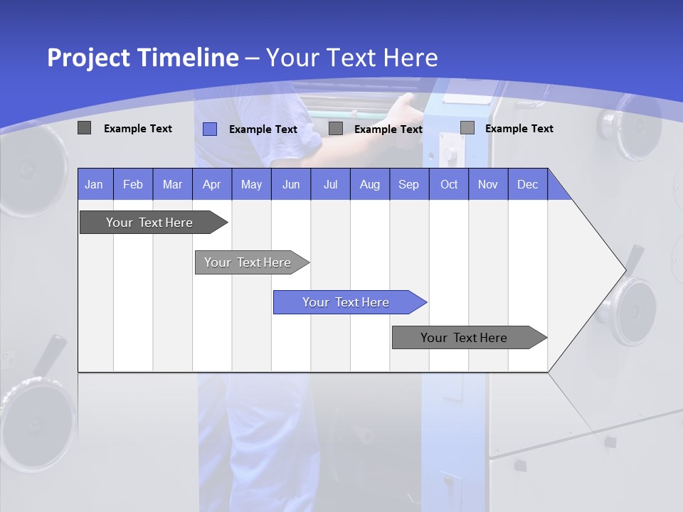 Cartridge Printout Press PowerPoint Template