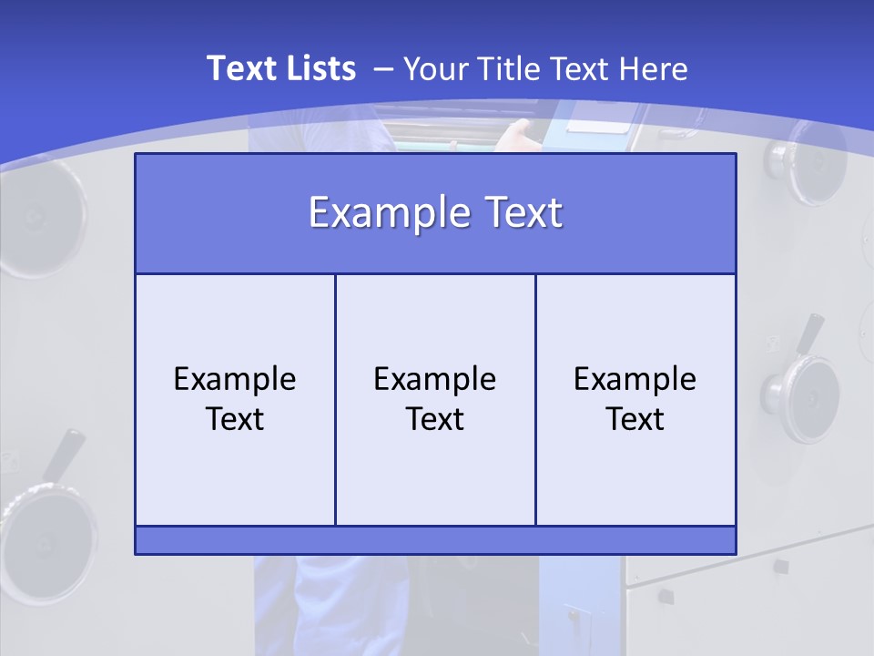 Cartridge Printout Press PowerPoint Template
