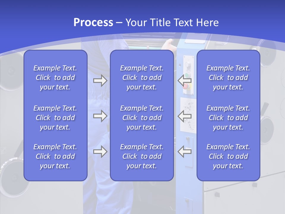 Cartridge Printout Press PowerPoint Template