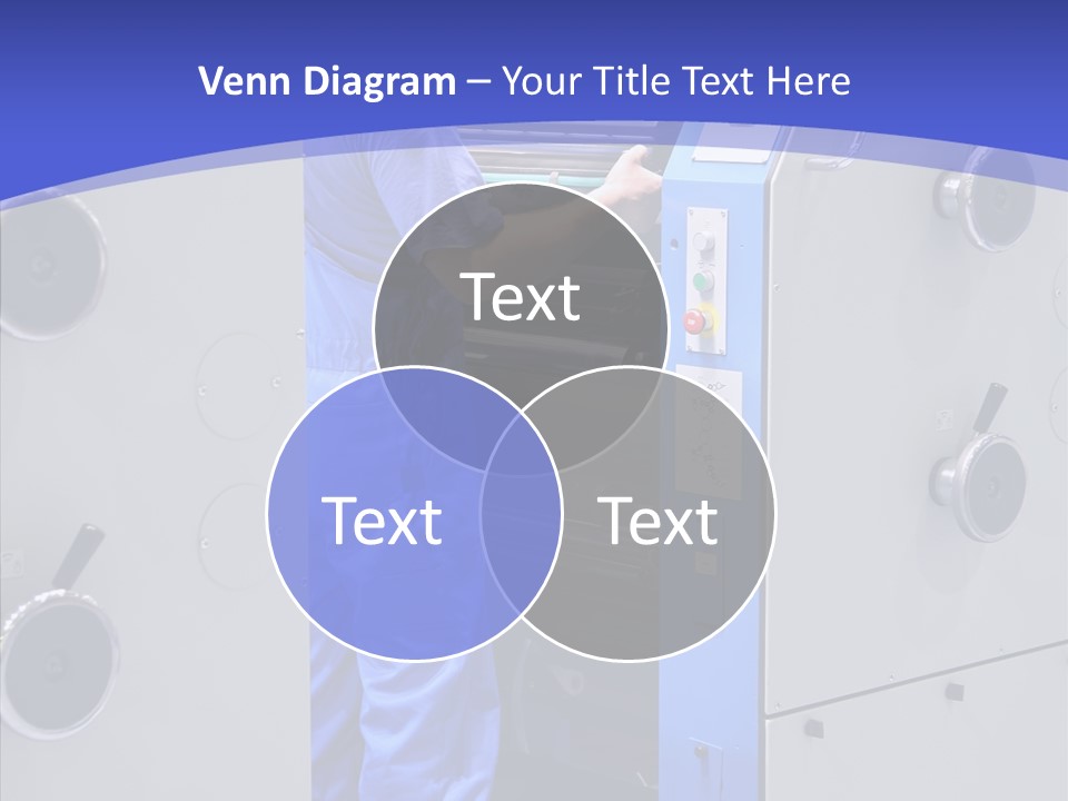 Cartridge Printout Press PowerPoint Template