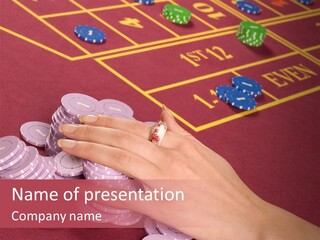 Sphere Poker Multi PowerPoint Template