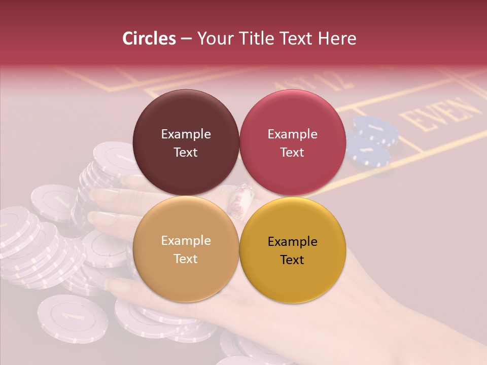 Sphere Poker Multi PowerPoint Template