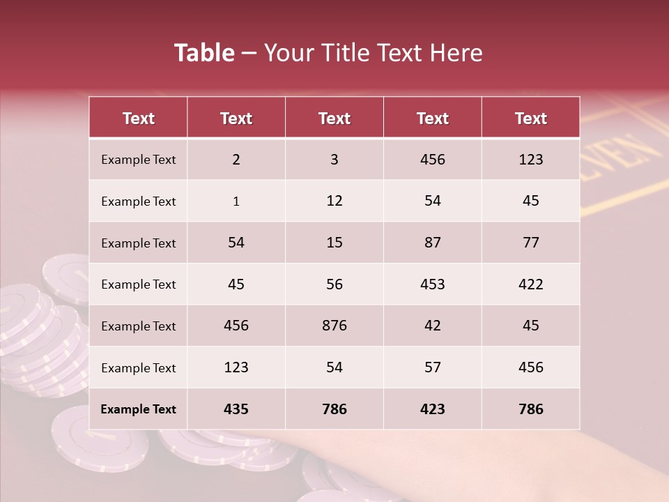 Sphere Poker Multi PowerPoint Template