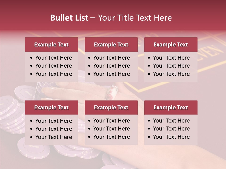 Sphere Poker Multi PowerPoint Template