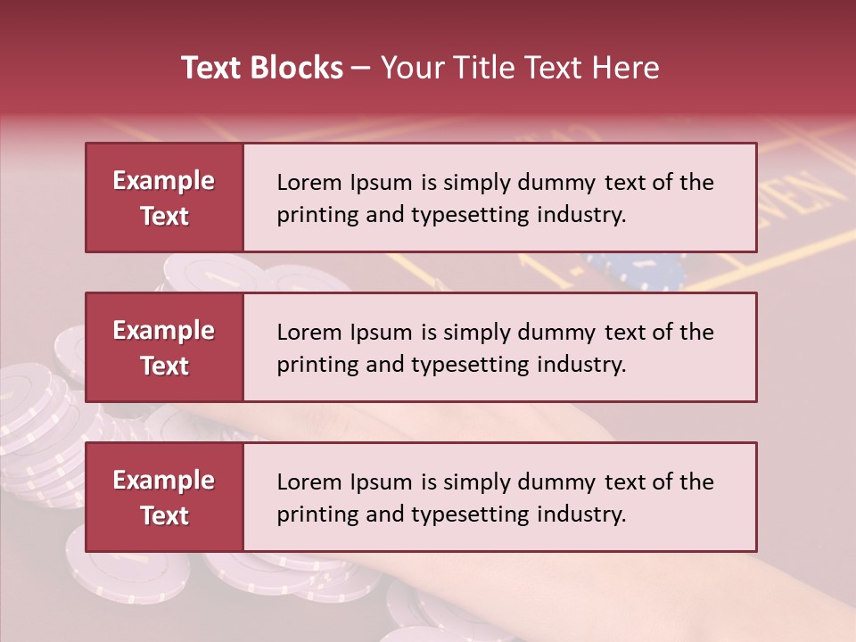 Sphere Poker Multi PowerPoint Template