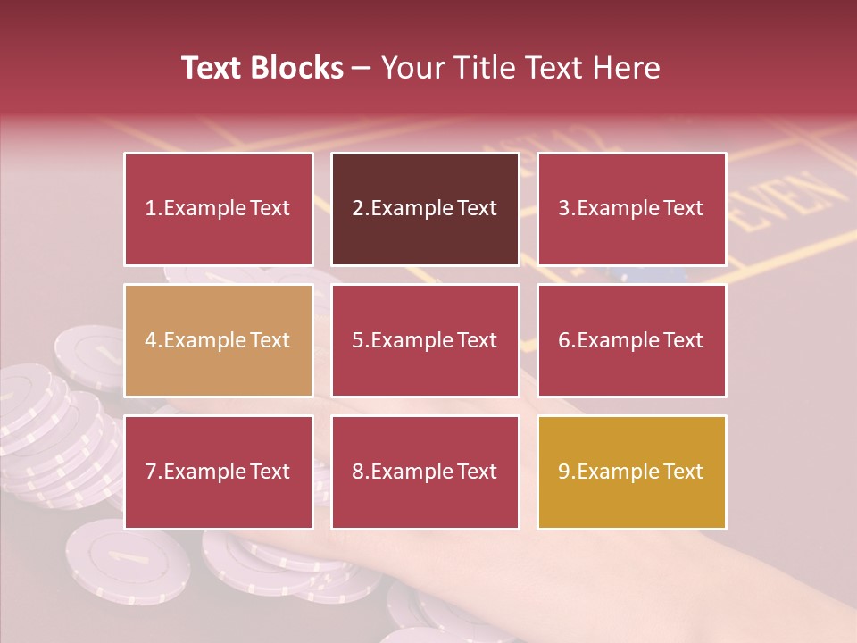 Sphere Poker Multi PowerPoint Template