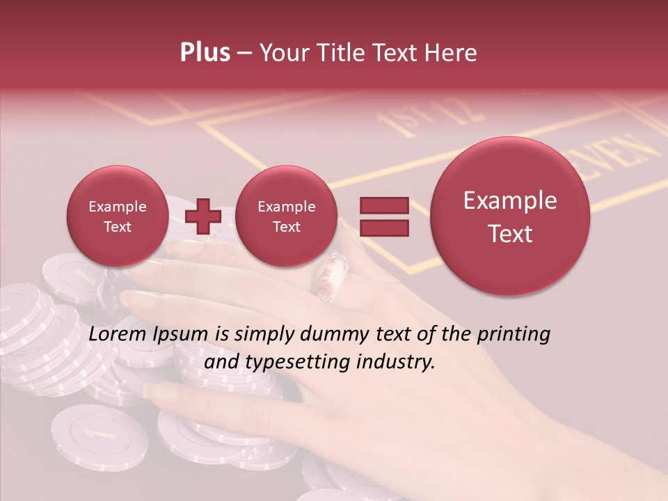 Sphere Poker Multi PowerPoint Template